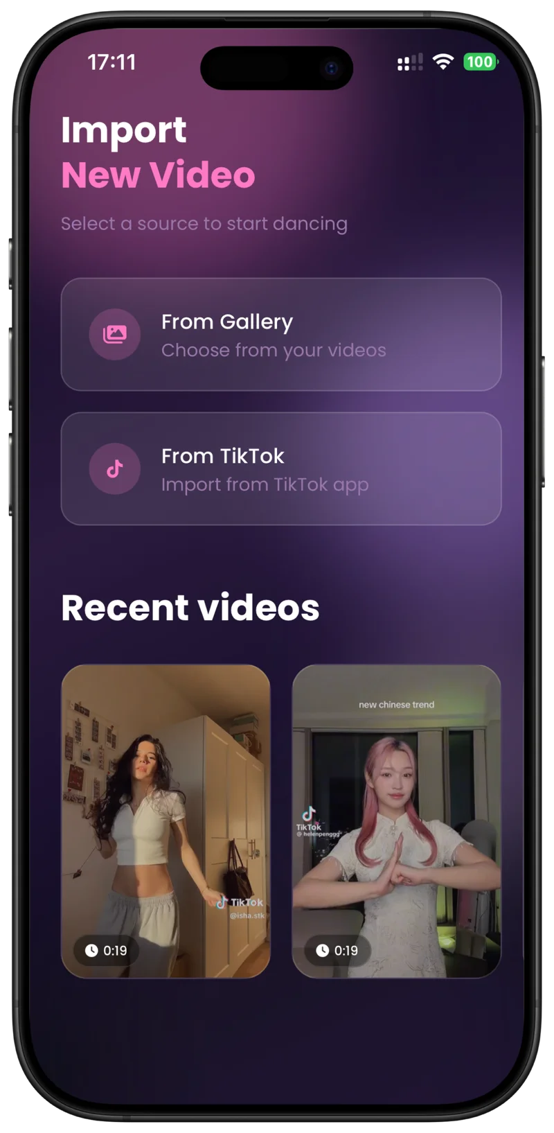 FYP Dance app — your TikTok dance practice studio